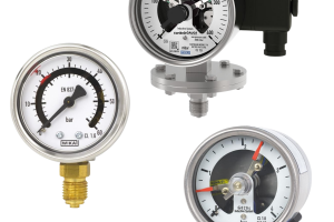 Mechanical Pressure Gauges with contacts
