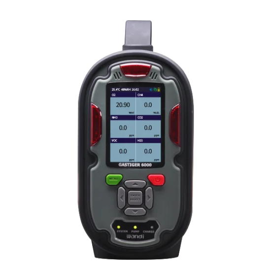 Portable Gas Detector Tiger 6000